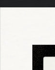 Little Secret Framed print A1 (59.4 x 84.1 cm) Black frame corner detail