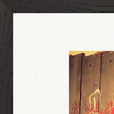 Blast Off Framed print A1 (59.4 x 84.1 cm) Black frame corner detail