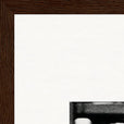 Old Star Framed print A1 (59.4 x 84.1 cm) Dark wood frame corner detail