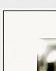Cuba Girl Framed print A1 (59.4 x 84.1 cm) White frame corner detail