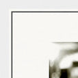 Cuba Girl Framed print A1 (59.4 x 84.1 cm) White frame corner detail