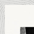This is Where He Stood Framed print A1 (59.4 x 84.1 cm) White frame corner detail