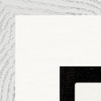 Little Secret Framed print A1 (59.4 x 84.1 cm) White frame corner detail