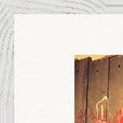 Blast Off Framed print A1 (59.4 x 84.1 cm) White frame corner detail
