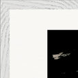 Vibe of Life Framed print A1 (59.4 x 84.1 cm) White frame corner detail