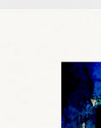 Web of Colours Framed print A1 (59.4 x 84.1 cm) White frame corner detail