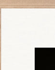 A Dreamer’s Strength Framed print A1 (59.4 x 84.1 cm) Wood frame corner detail