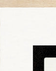 Little Secret Framed print A1 (59.4 x 84.1 cm) Wood frame corner detail
