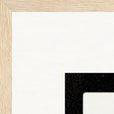 Little Secret Framed print A1 (59.4 x 84.1 cm) Wood frame corner detail