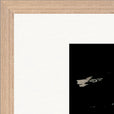 Vibe of Life Framed print A1 (59.4 x 84.1 cm) Wood frame corner detail