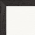 Emerald Storms Framed print 60x80 cm / 24x32″ Black frame corner detail