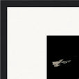 Vibe of Life Framed print 60x80 cm / 24x32″ Black frame corner detail