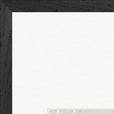 The Space We Share Framed print 60x80 cm / 24x32″ Black frame corner detail