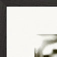 Cuba Girl Framed print 60x80 cm / 24x32″ Black frame corner detail