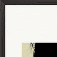 Shadow of Self Framed print 60x80 cm / 24x32″ Black frame corner detail