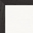 Hat On Framed print 60x80 cm / 24x32″ Black frame corner detail