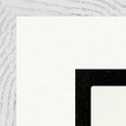 Little Secret Framed print 60x80 cm / 24x32″ White frame corner detail