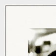Cuba Girl Framed print 60x80 cm / 24x32″ White frame corner detail