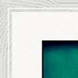 Dancing Cowboy Framed print 60x80 cm / 24x32″ White frame corner detail