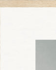 Everyday Hero Framed print 60x80 cm / 24x32″ Wood frame corner detail