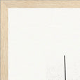 The Urban Matrix Framed print 60x80 cm / 24x32″ Wood frame corner detail