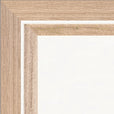 Emerald Storms Framed print 60x80 cm / 24x32″ Wood frame corner detail