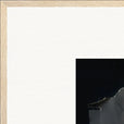 Never too Late Framed print 60x80 cm / 24x32″ Wood frame corner detail