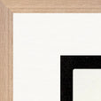 Little Secret Framed print 60x80 cm / 24x32″ Wood frame corner detail