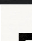 Little Secret Framed print 60x90 cm / 24x36″ Black frame corner detail