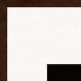 A Dreamer’s Strength Framed print 60x90 cm / 24x36″ Dark wood frame corner detail