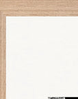 This is Where He Stood Framed print 60x90 cm / 24x36″ Wood frame corner detail