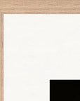 A Dreamer’s Strength Framed print 60x90 cm / 24x36″ Wood frame corner detail