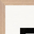 Little Secret Framed print 60x90 cm / 24x36″ Wood frame corner detail