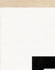 Little Secret Framed print 60x90 cm / 24x36″ Wood frame corner detail