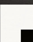 A Dreamer’s Strength Framed print 70x100 cm / 28x40″ Black frame corner detail