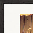 Blast Off Framed print 70x100 cm / 28x40″ Black frame corner detail