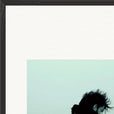 Misty Mind Framed print 70x100 cm / 28x40″ Black frame corner detail