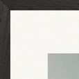 Everyday Hero Framed print 70x100 cm / 28x40″ Black frame corner detail
