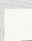 This is Where He Stood Framed print 70x100 cm / 28x40″ White frame corner detail