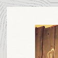 Blast Off Framed print 70x100 cm / 28x40″ White frame corner detail