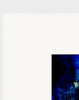 Web of Colours Framed print 70x100 cm / 28x40″ White frame corner detail