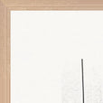 The Urban Matrix Framed print 70x100 cm / 28x40″ Wood frame corner detail