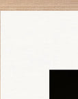 A Dreamer’s Strength Framed print 70x100 cm / 28x40″ Wood frame corner detail