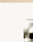 Cuba Girl Framed print 70x100 cm / 28x40″ Wood frame corner detail
