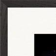 Have a Looksie Framed print 70x70 cm / 28x28″ Black frame corner detail