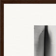 Synch'd Hands Framed print 70x70 cm / 28x28″ Dark wood frame corner detail