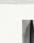 Synch'd Hands Framed print 70x70 cm / 28x28″ White frame corner detail