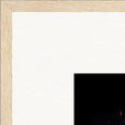 Have a Looksie Framed print 70x70 cm / 28x28″ Wood frame corner detail