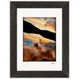 Cosmic Reflections Framed print 13x18 cm / 5x7″ Black frame 46