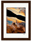 Cosmic Reflections Framed print 13x18 cm / 5x7″ Dark wood frame 49